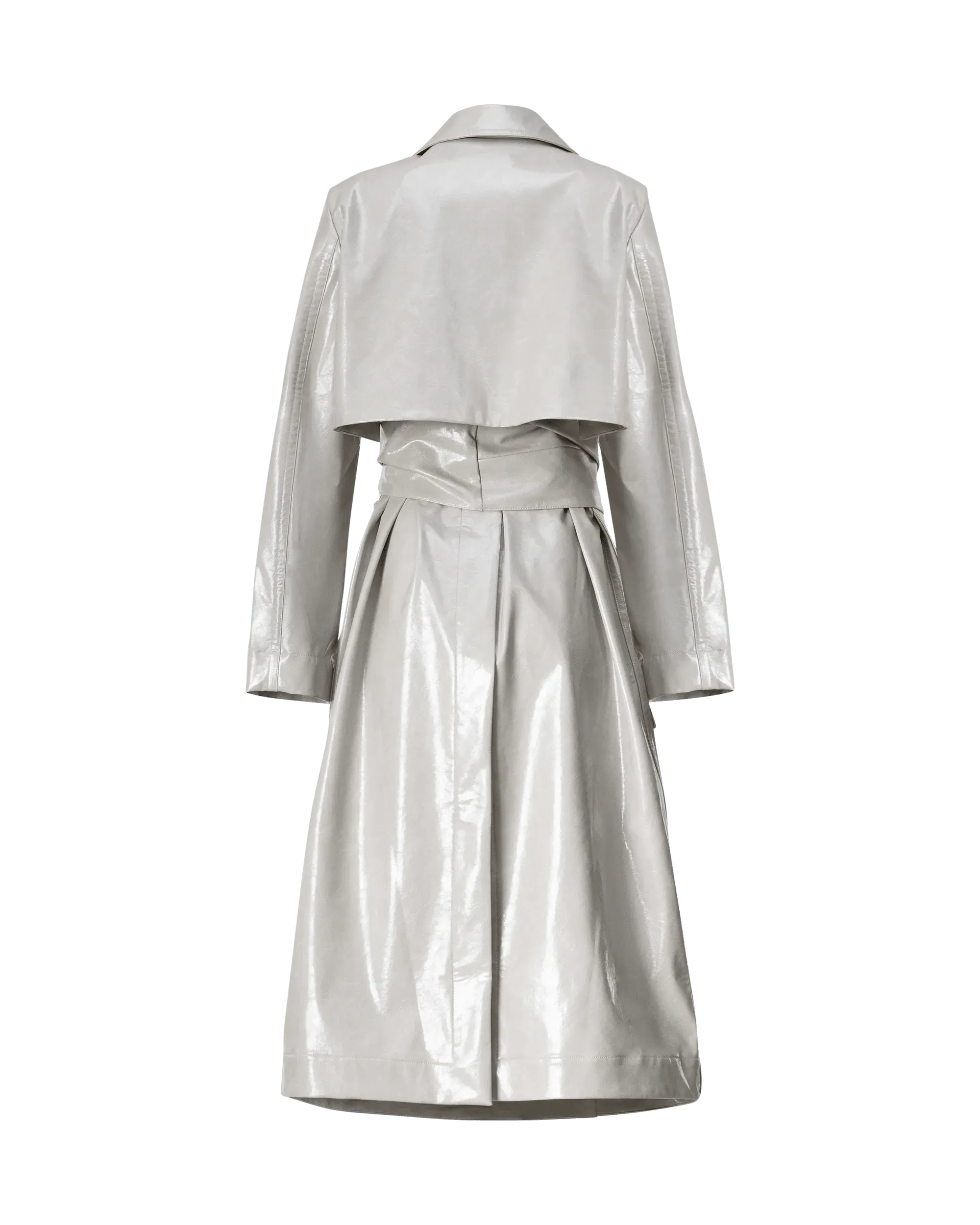 Luso Women's Classic Trench Coat - Waterproof Long Coat with Belt for Fall & Winter | Perfect for Office, Travel & Outdoor Activities