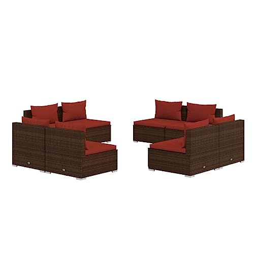 Brown and Red