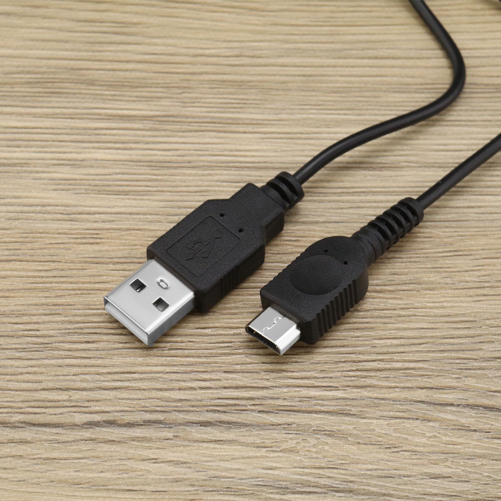 2 Pack USB Charging Cables for Nintendo Gameboy Micro GBM - 1.2m USB Power Cord - Perfect for Gaming On The Go & Travel Accessories