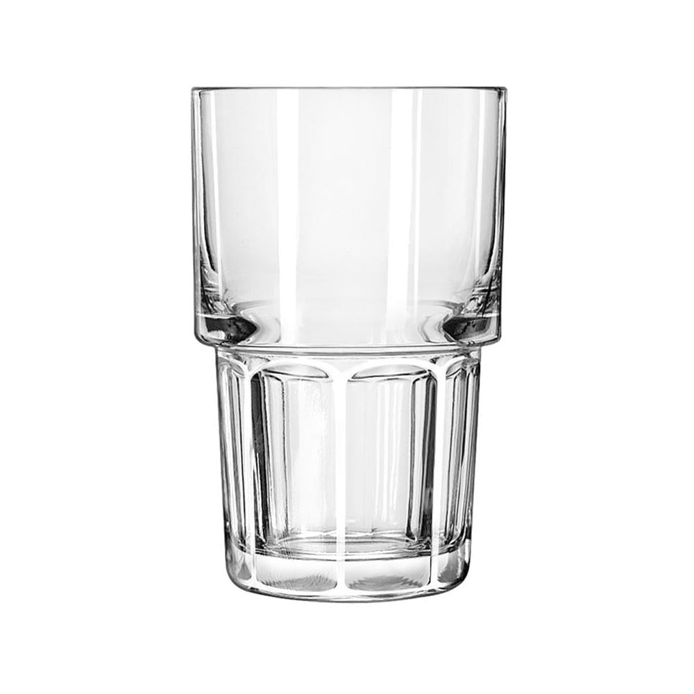 Libbey Gibraltar 9 Oz Stackable Highball Glasses - Set of 36 for Bars, Restaurants & Home Entertaining - Durable Drinkware for Cocktails, Iced Tea & Beverages