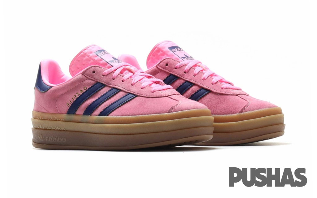 Gazelle Bold 'Pink Glow' Women's Running Shoes (2022) - Lightweight Cushioned Sneakers for Jogging, Gym Workouts & Everyday Comfort