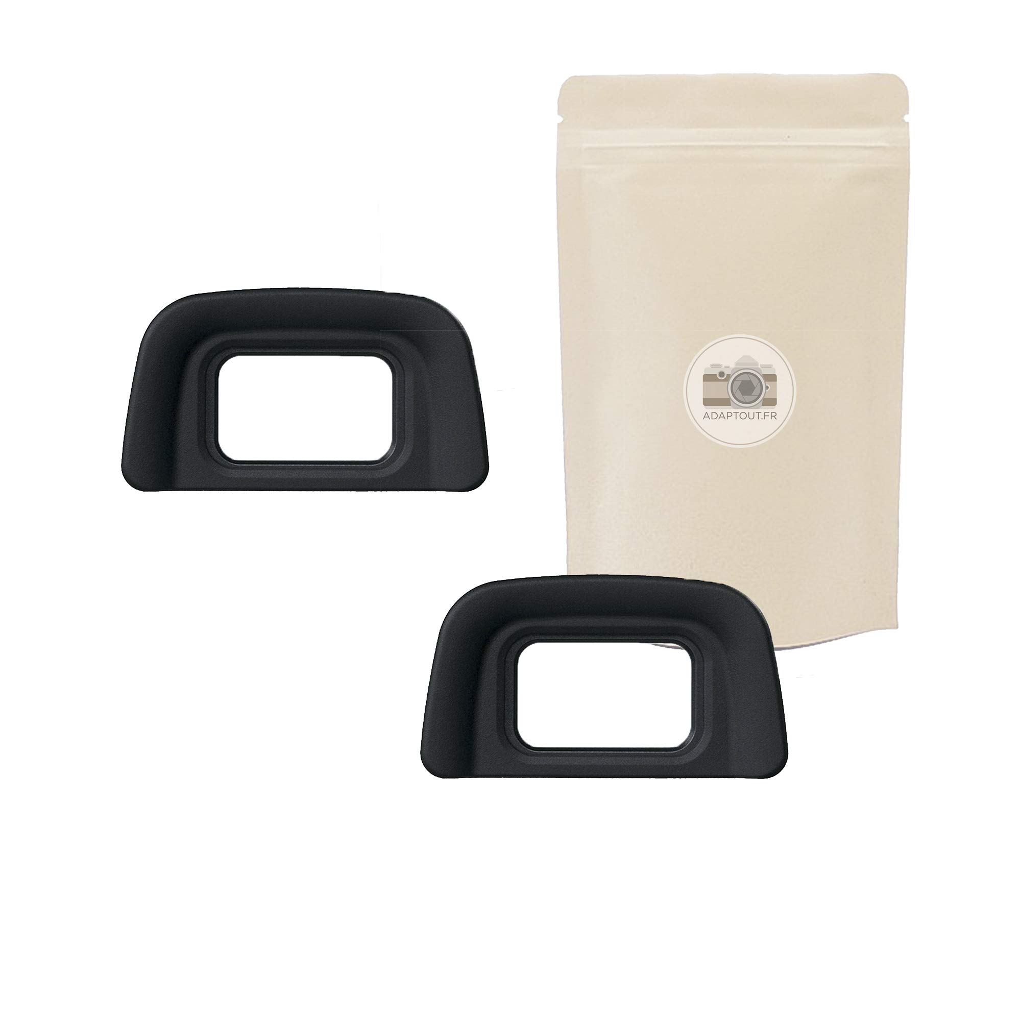 Nikon DK-20 Rubber Eyecup Replacement for Nikon D50 D60 D70 D70s D300 D300S D600 D3000 D3100 D5200 D5300 D5500 Cameras - High Quality French Brand Accessory - Perfect for Outdoor Photography and Eye Protection