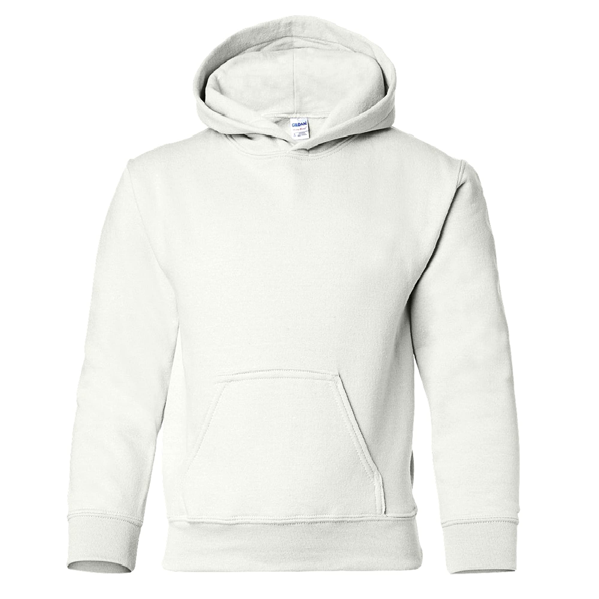 Gildan Heavy Blend Unisex Kids Hooded Sweatshirt - Soft Cotton Pullover Hoodie for Boys & Girls - Perfect for School, Playdates & Outdoor Activities
