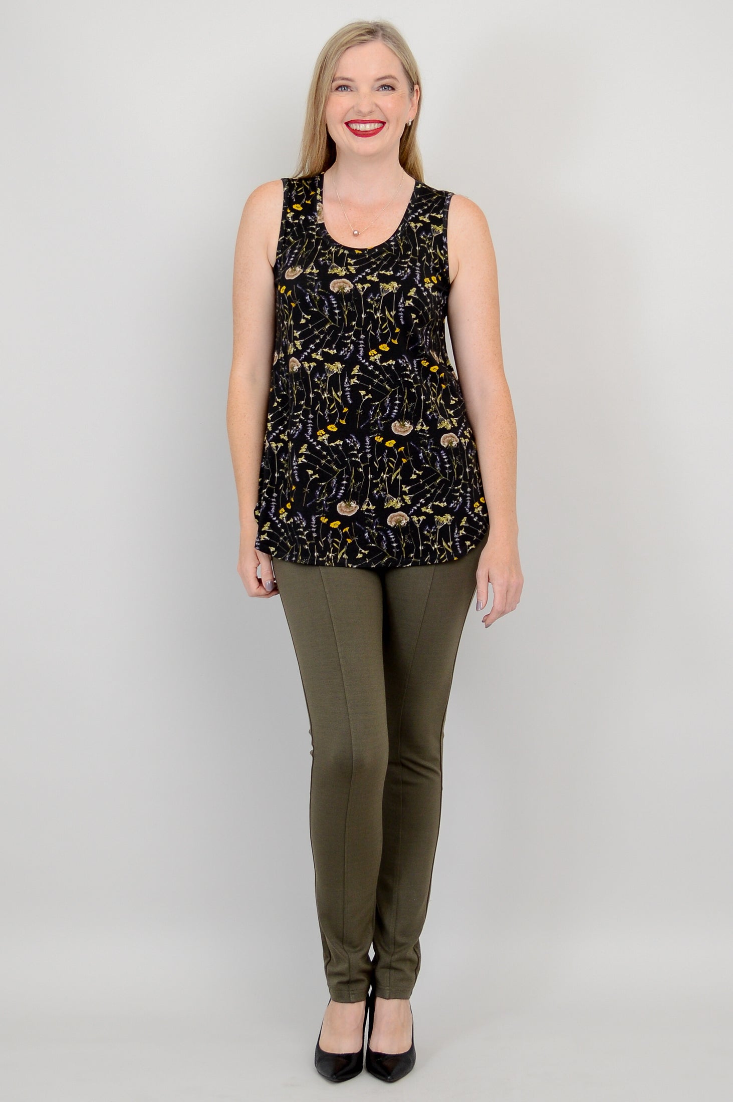 Jazz Tank Top - Idaho Peak Bamboo Fabric - Breathable & Comfortable Women's Casual Wear - Perfect for Summer Outings & Music Festivals
