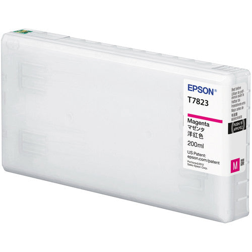 Epson T7823 Magenta Ink Cartridge - High Yield Replacement for EcoTank Printers | Perfect for Home Office, School Projects & Small Business Printing