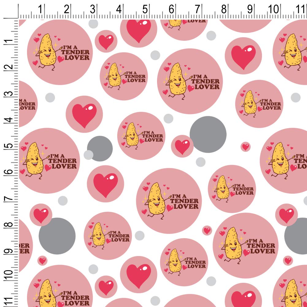 Funny Chicken Nugget Wrapping Paper Roll - 'I'm a Tender Lover' Humorous Gift Wrap for Birthdays, Parties & Gag Gifts | GRAPHICS & MORE