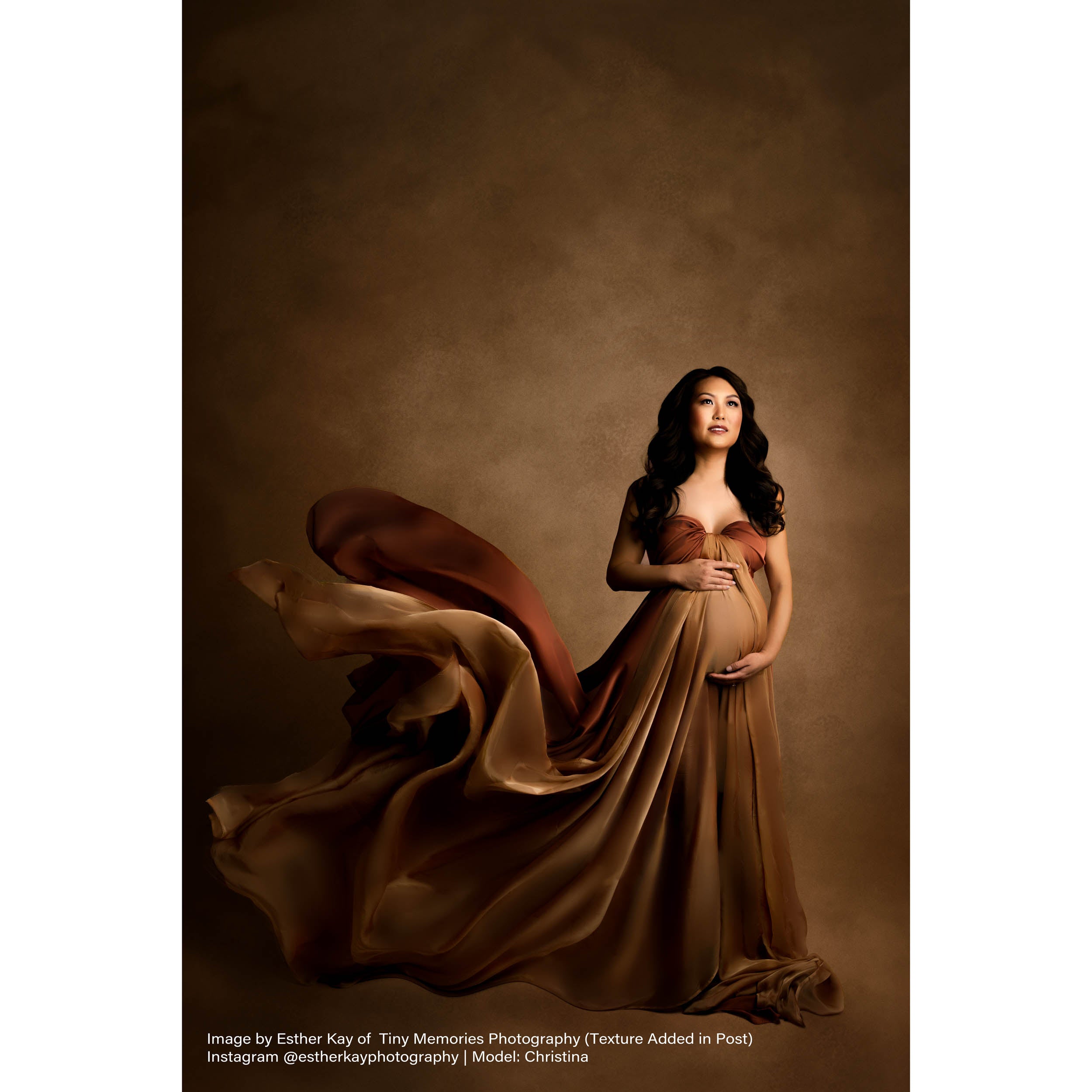 C49 Tan PMS4711C Fabric Skin for EasiFrame Curved Cyclorama System - Standard Frame | Photography Backdrop, Studio Background, Video Shoot Setup (Special Order)