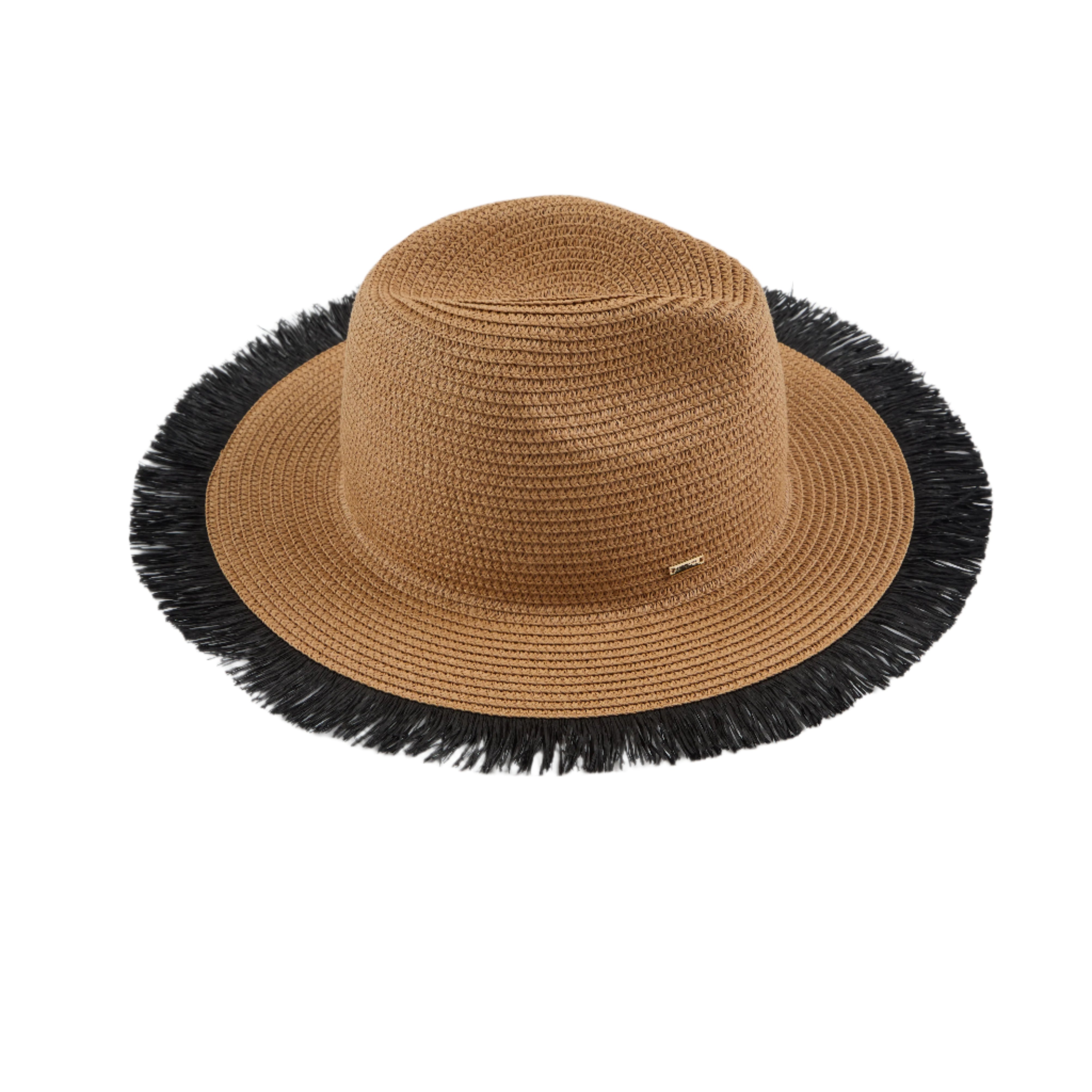 Courtney Braid Packable Fedora Hat for Women - Stylish & Foldable Sun Hat for Travel, Beach, and Outdoor Activities
