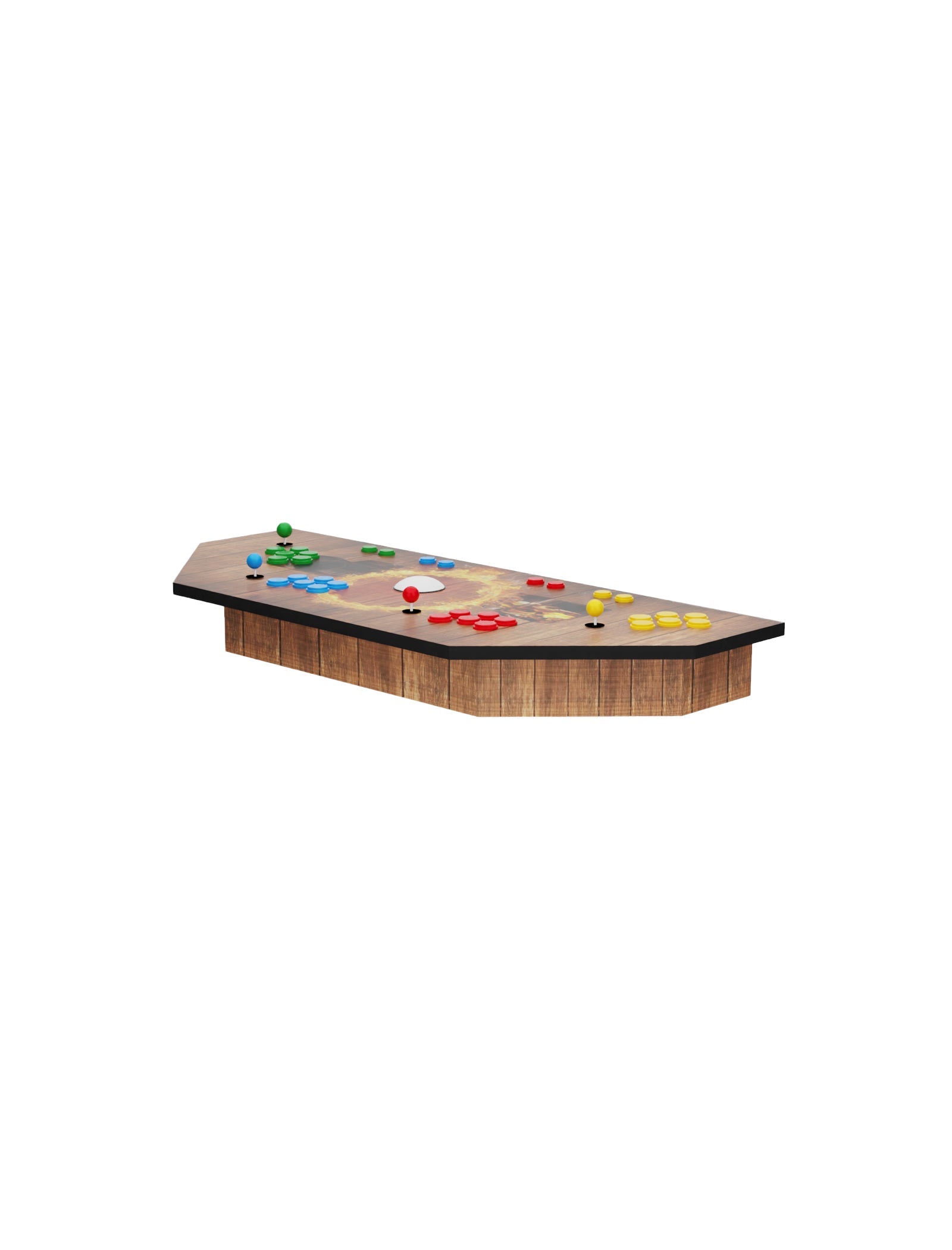 Arcade Console Table Top (Full Wrap) - Premium Gaming Surface for Home & Arcade Bars | Perfect for Retro & Modern Game Setups