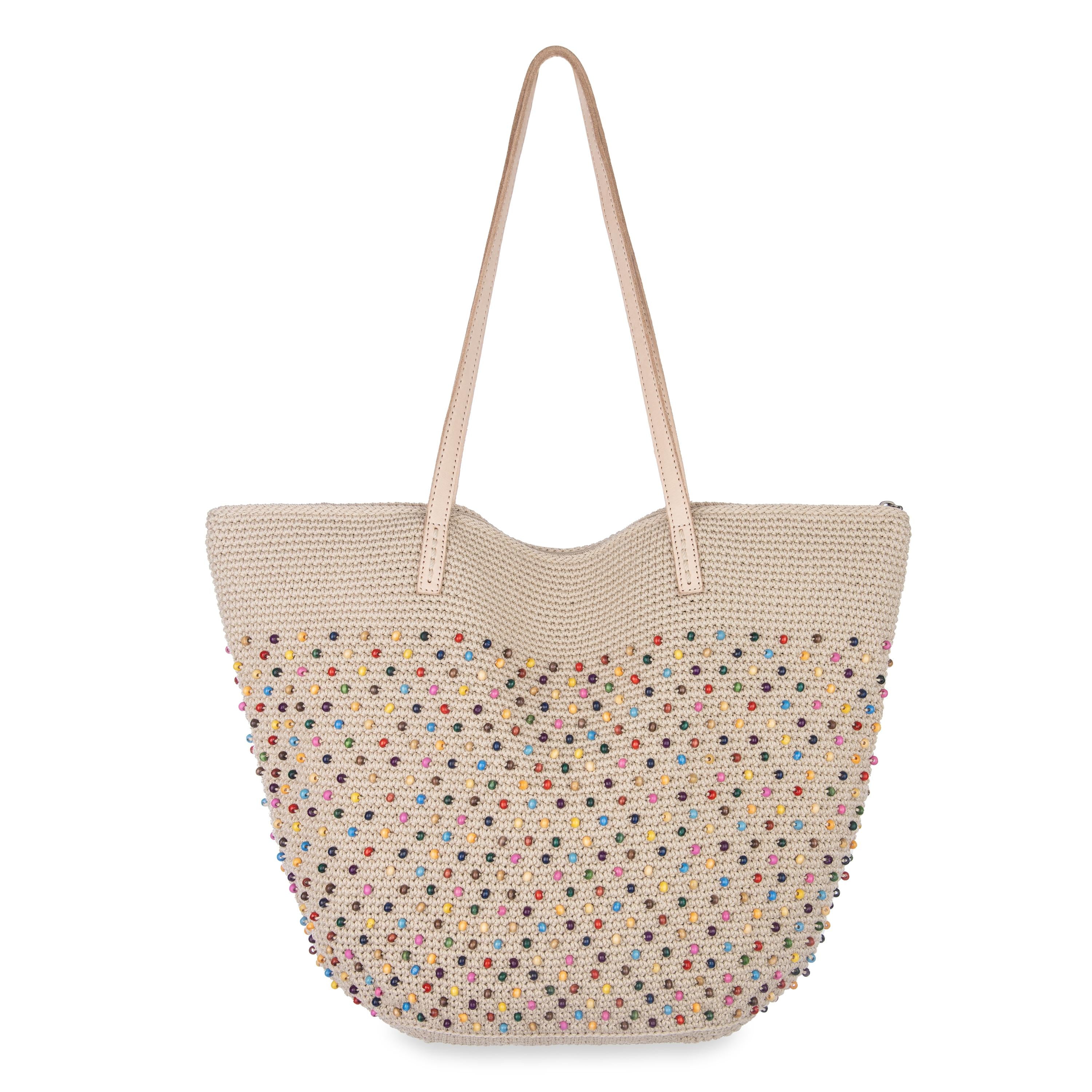 Faye Large Tote Bag for Women - Spacious Canvas Tote with Leather Handles - Perfect for Work, Travel & Shopping | Stylish & Durable Everyday Carryall
