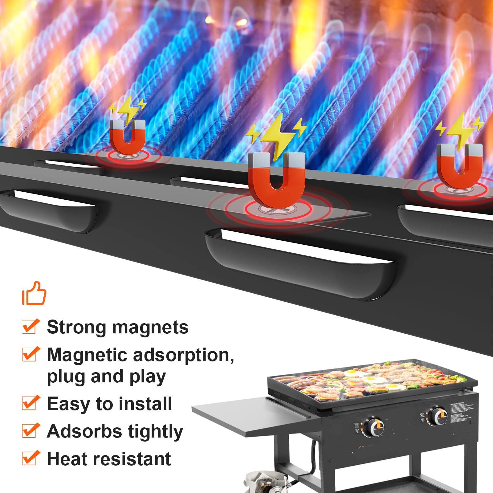 Magnetic Wind Guard for Blackstone 22