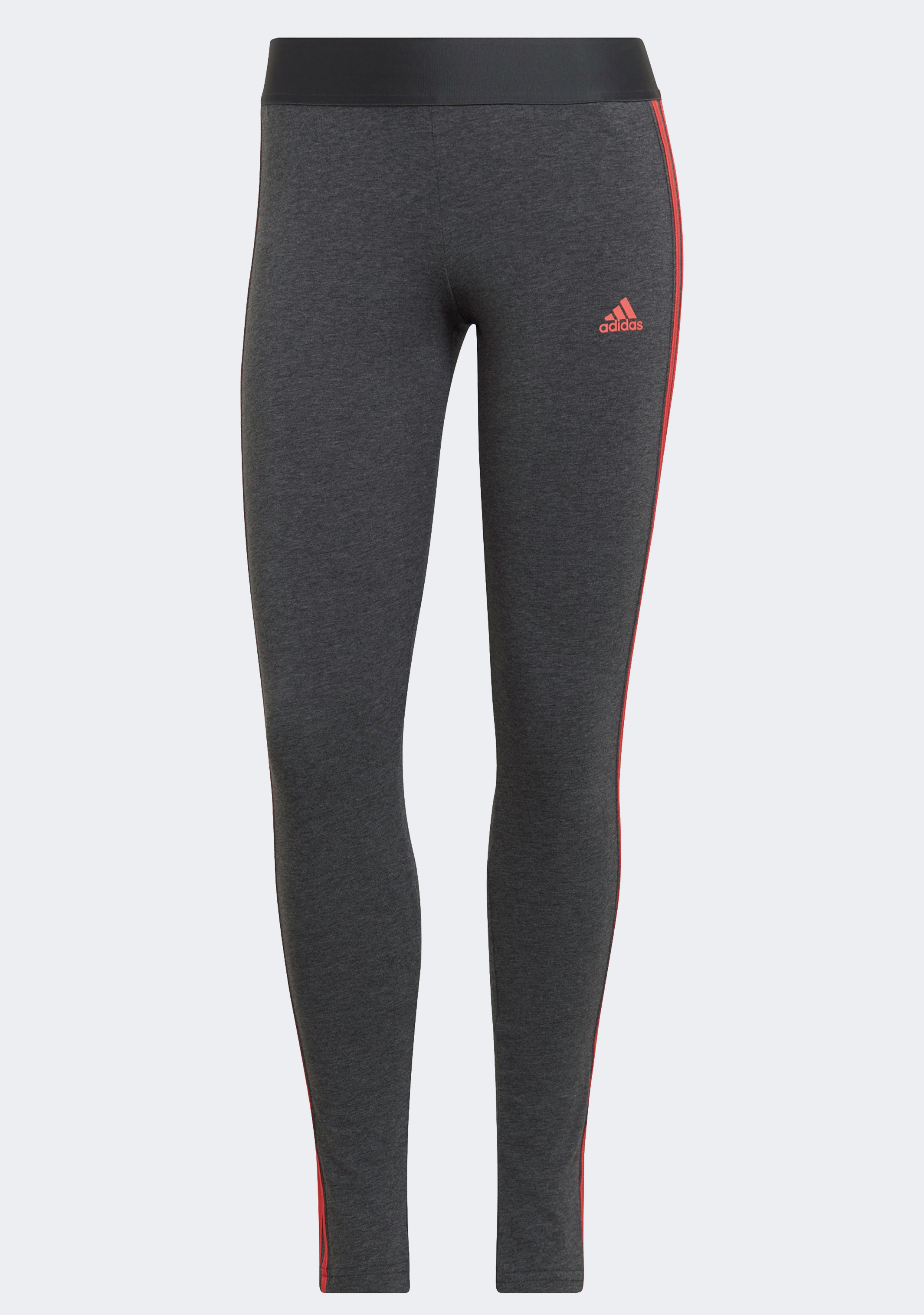 Adidas Women's 3-Stripe Leggings - High Waist Workout Yoga Running Pants for Fitness & Active Lifestyle