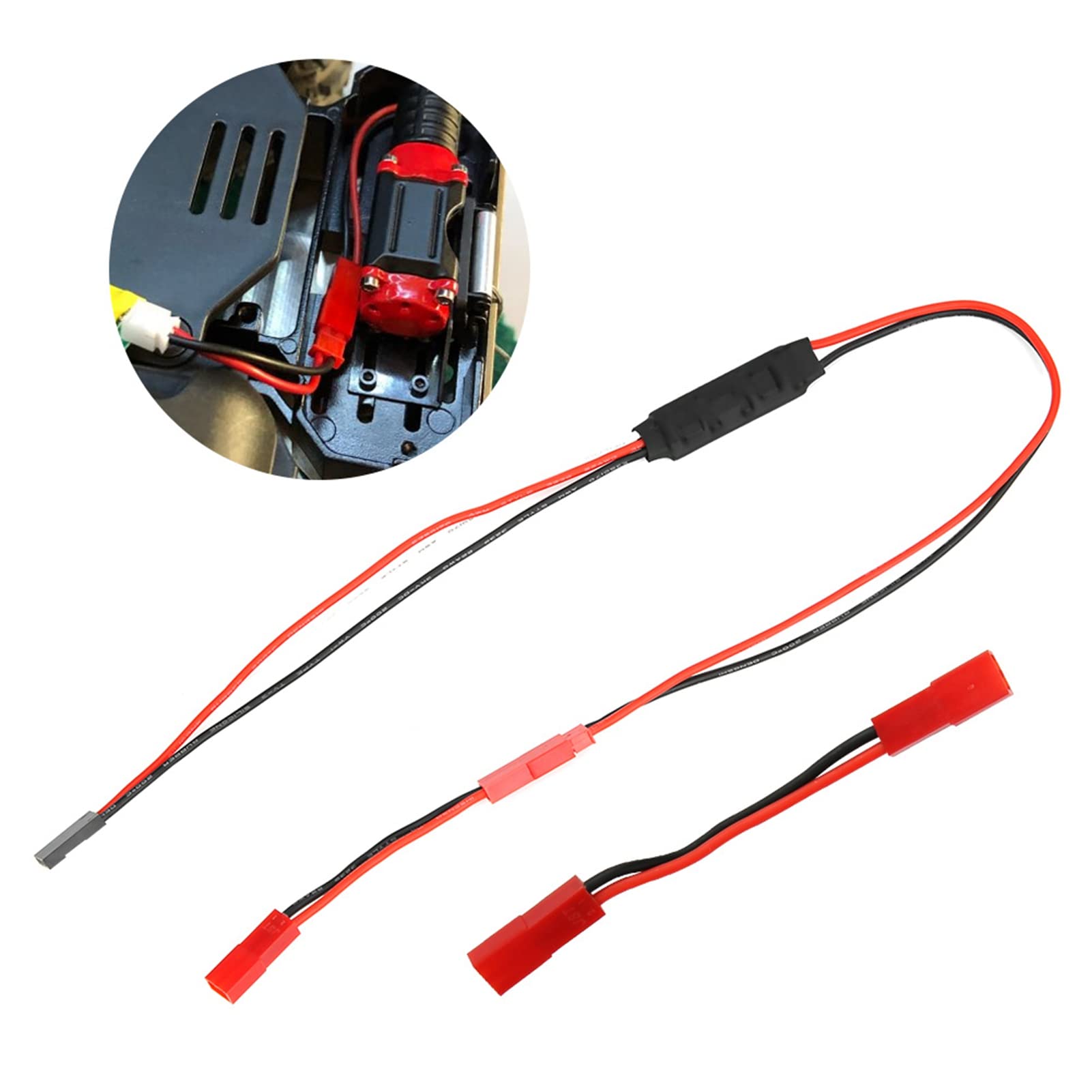 Heavy Duty Winch Remote Control for Traxxas RC Cars - Universal RC Winch Controller with Adapter Plug - Durable Off-Road Accessory for Crawlers, Rock Racing & Trail Adventures
