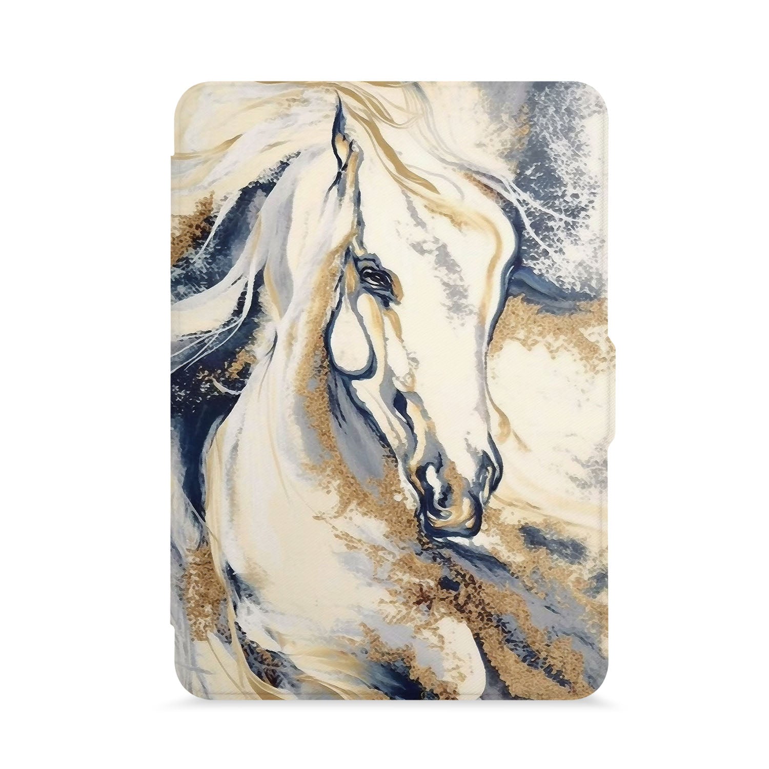 Premium Kindle Case with Horses Design - Durable Protective Cover for Kindle E-Reader - Perfect for Reading at Home, Travel & Outdoor Adventures