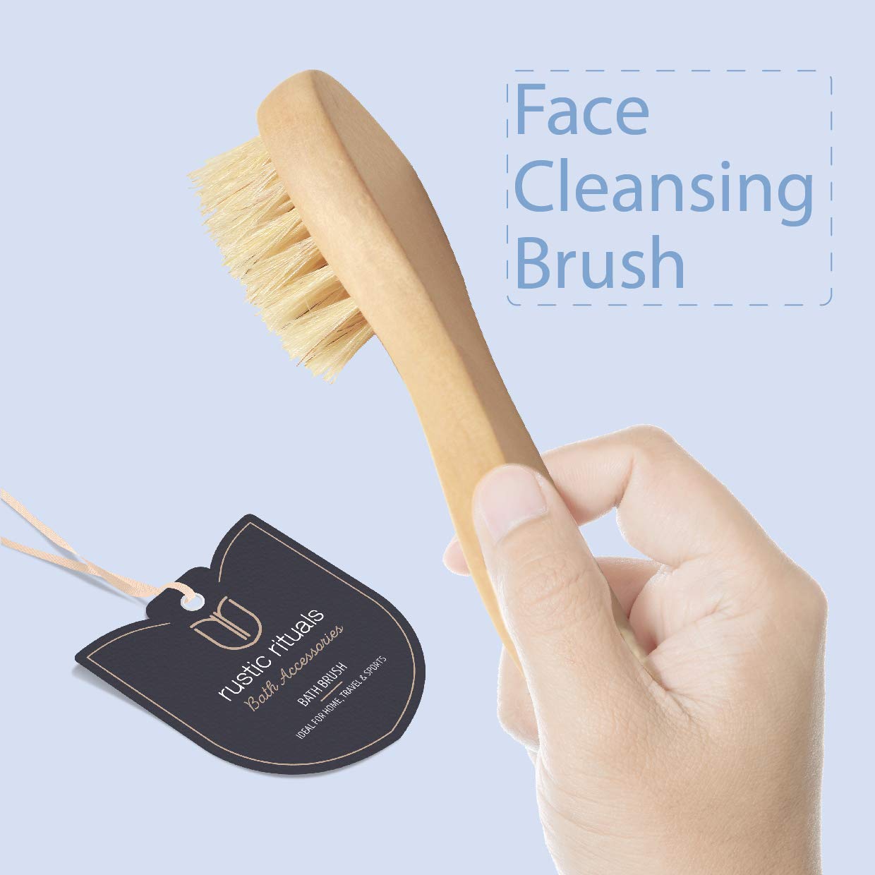 Best Facial Cleansing Brush for Deep Pore Cleansing & Exfoliation - Electric Face Brush with Soft Bristles for Sensitive Skin - Perfect for Daily Skincare Routine & Makeup Removal