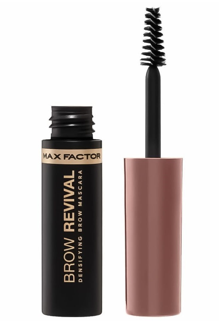 Max Factor Brow Revival Brow Mascara - Volumizing & Lengthening Eyebrow Gel for Natural Full Brows - Perfect for Daily Makeup & Special Occasions