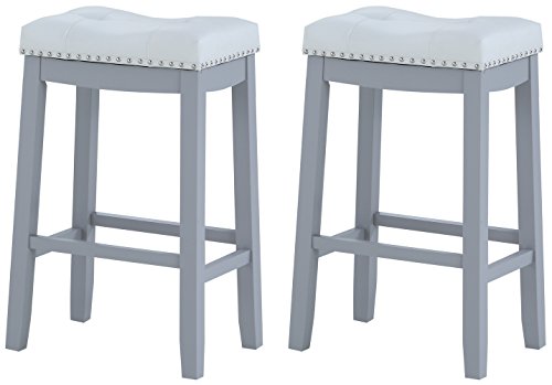 Gray With White Cushion