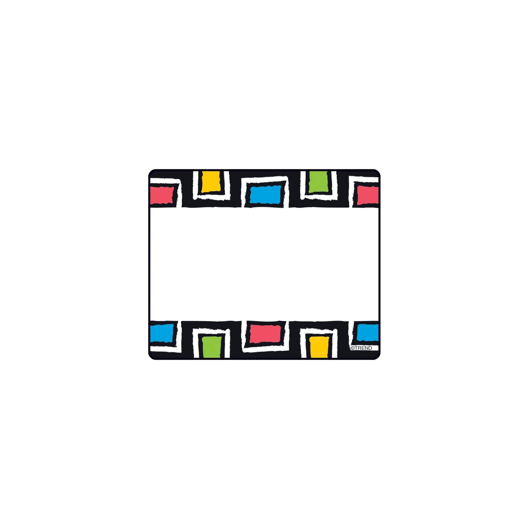 Bold Strokes Rectangles Terrific Labels™ - Premium Rectangle Stickers for Organizing, Crafting & Home Decor - Perfect for Scrapbooking, Labeling & DIY Projects