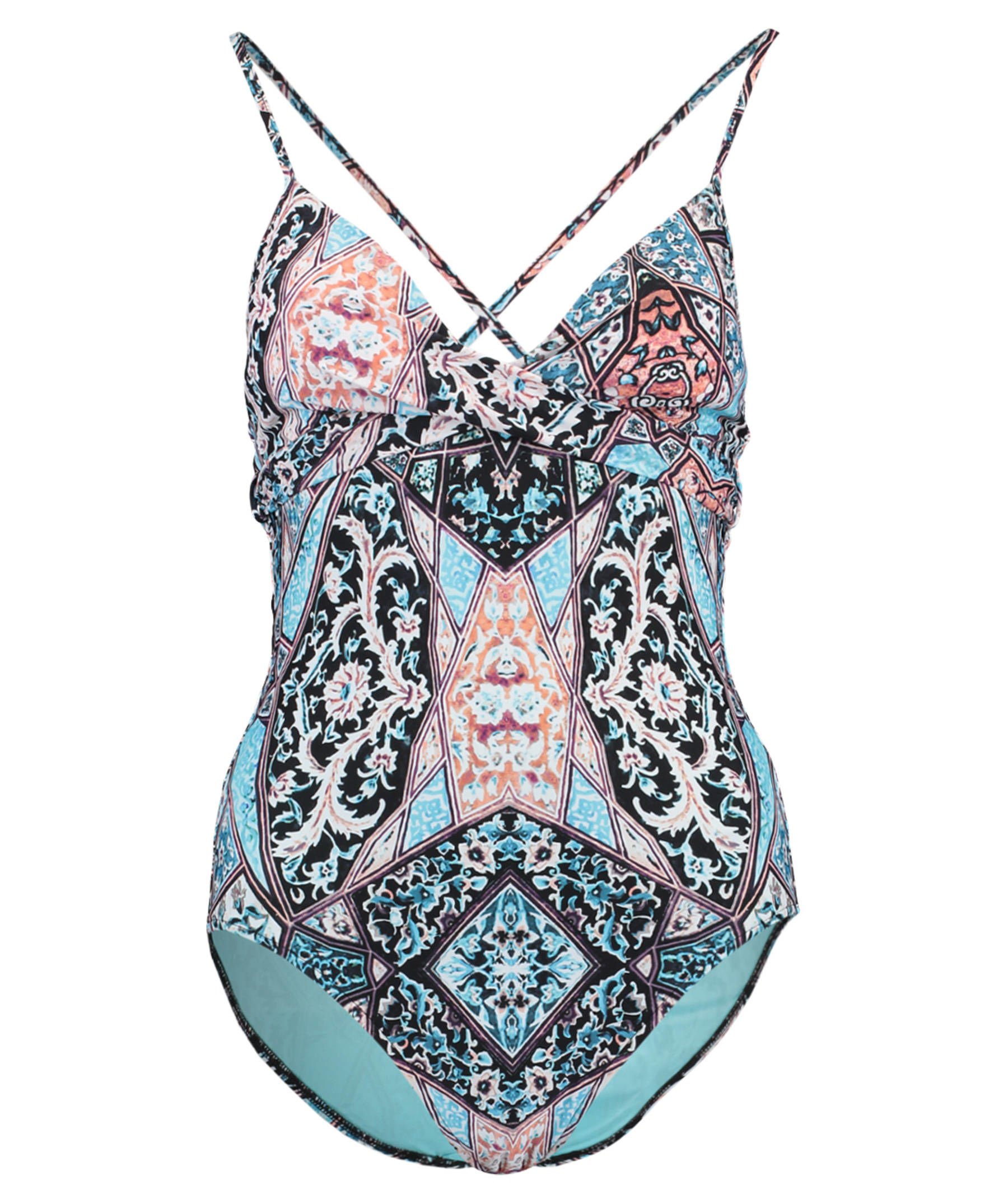 Seafolly Women's One Piece Swimsuit Wrap Front Bathing Suit - Perfect for Beach Vacations, Pool Parties & Summer Getaways