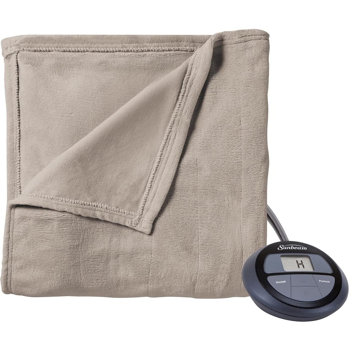 Sunbeam Microplush Electric Heated Blanket - Ultra Soft 1