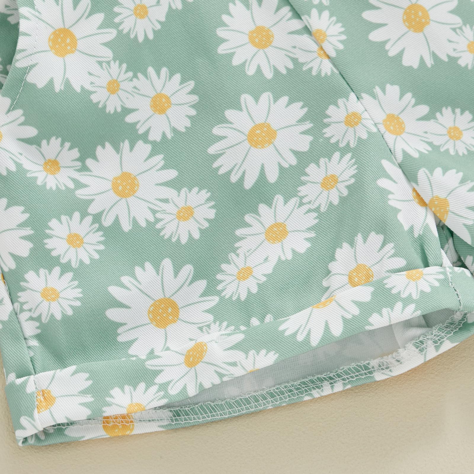 Sunflower Overalls for Toddler Girls - Sleeveless Daisy Jumpsuit & Floral Bodysuit - Summer Baby Clothes | Perfect for Outdoor Play, Beach Trips & Photo Shoots