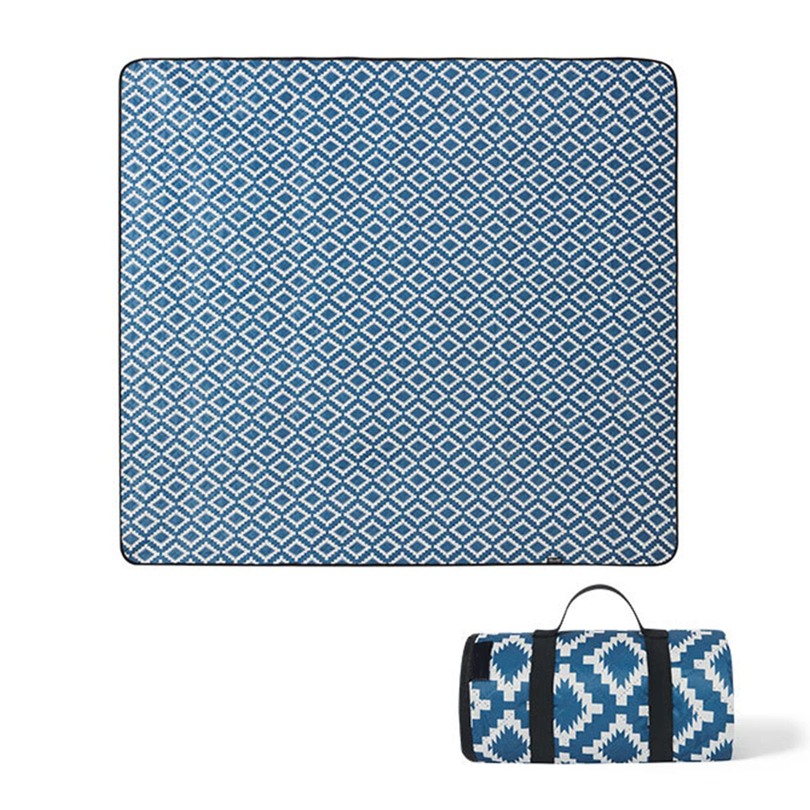 Waterproof Outdoor Picnic Blanket - Extra Large Thick Moisture-Proof Mat for Garden, Beach, Camping - Soft Portable Ground Cover for Picnics, Travel & Backyard Use - Easy Clean Durable Patio Rug