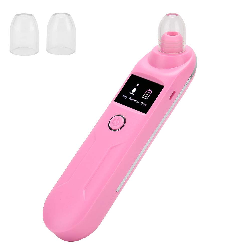 Electric Blackhead Cleaner & Pore Minimizer - Promotes Metabolism, Reduces Fine Lines, Professional & Home Use for Clear Skin (Pink) | Perfect for Facial Treatments, Spa Days & At-Home Skincare Routines