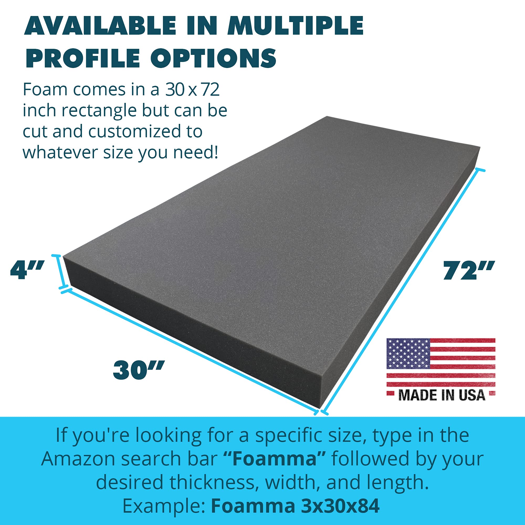 Charcoal Upholstery Foam Padding 4