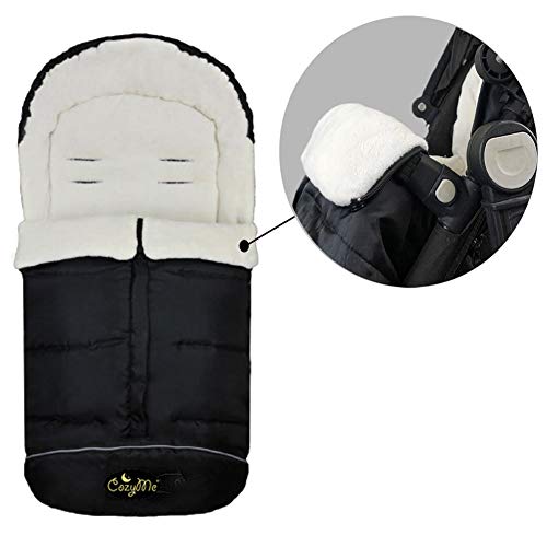 Universal Baby Stroller Bunting Bag - Soft & Warm Footmuff for Most Strollers, Car Seats & Joggers | Perfect for Winter Walks, Outdoor Adventures & Daily Errands