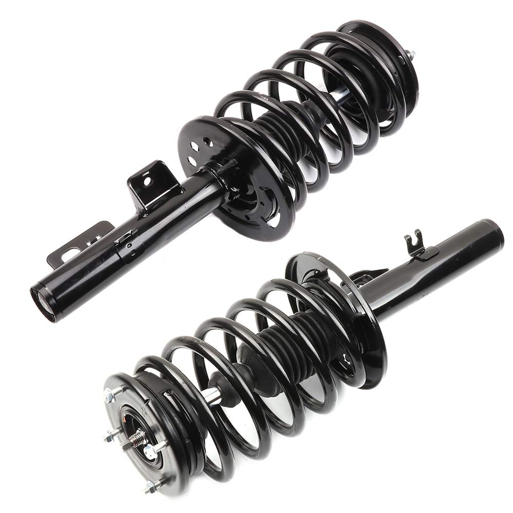 2008-2009 Ford Taurus Front Strut Assembly - Complete Left & Right Struts with Shocks & Coil Springs (Part #272531) - Smooth Ride & Improved Handling for City Driving & Highway Commutes