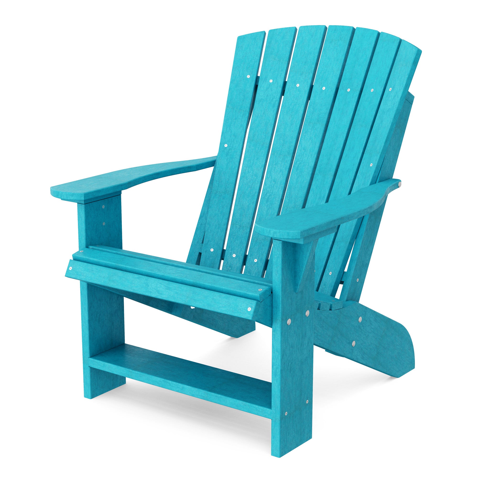 Premium Heritage Adirondack Chair - Solid Wood Outdoor Patio Furniture for Garden, Deck, Poolside & Backyard Relaxation