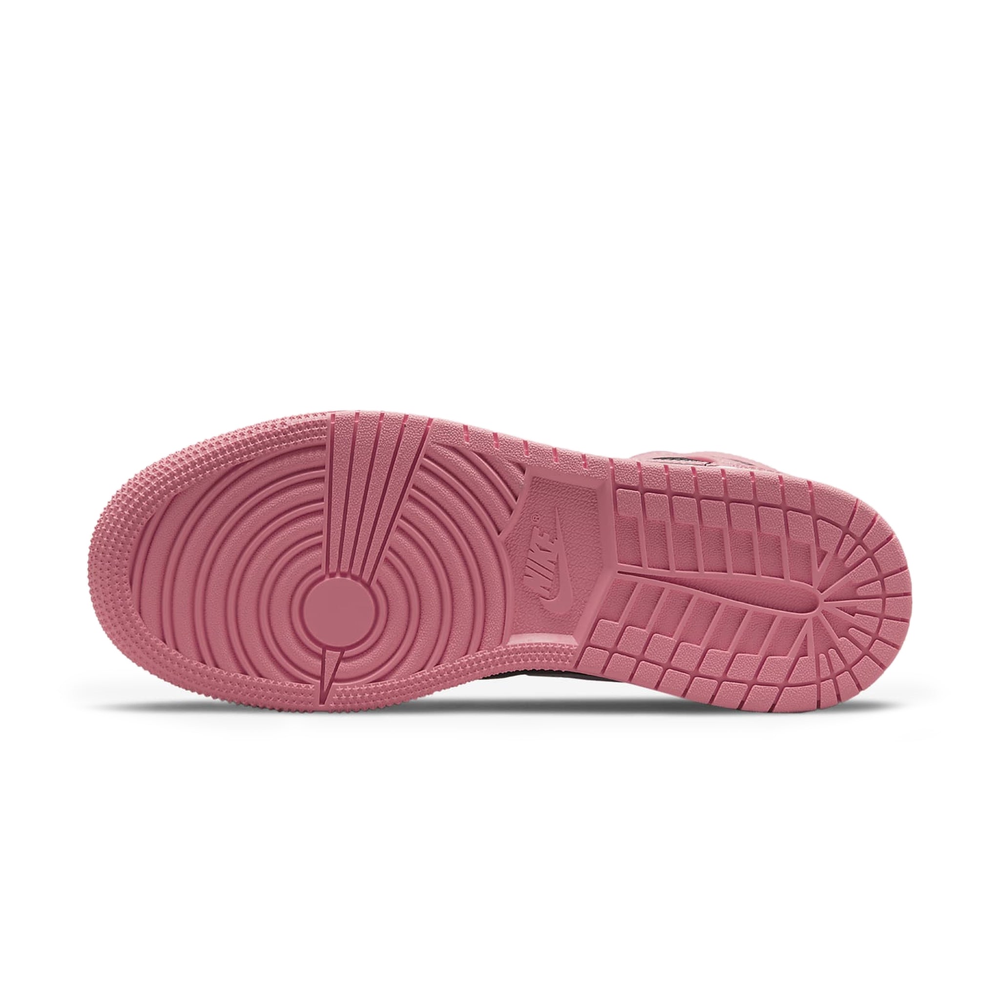 Air Jordan 1 Mid Coral Chalk Sneakers for Girls (GS) - Comfortable Basketball Shoes for School, Sports & Casual Wear