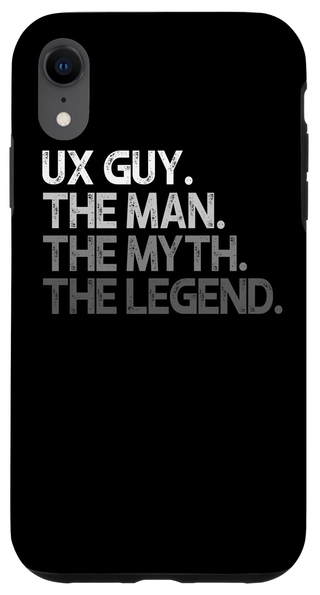 Premium iPhone XR Phone Case - Durable & Stylish UX Design for Men | Perfect Gift for Tech Enthusiasts | Ideal for Work, Travel & Everyday Protection