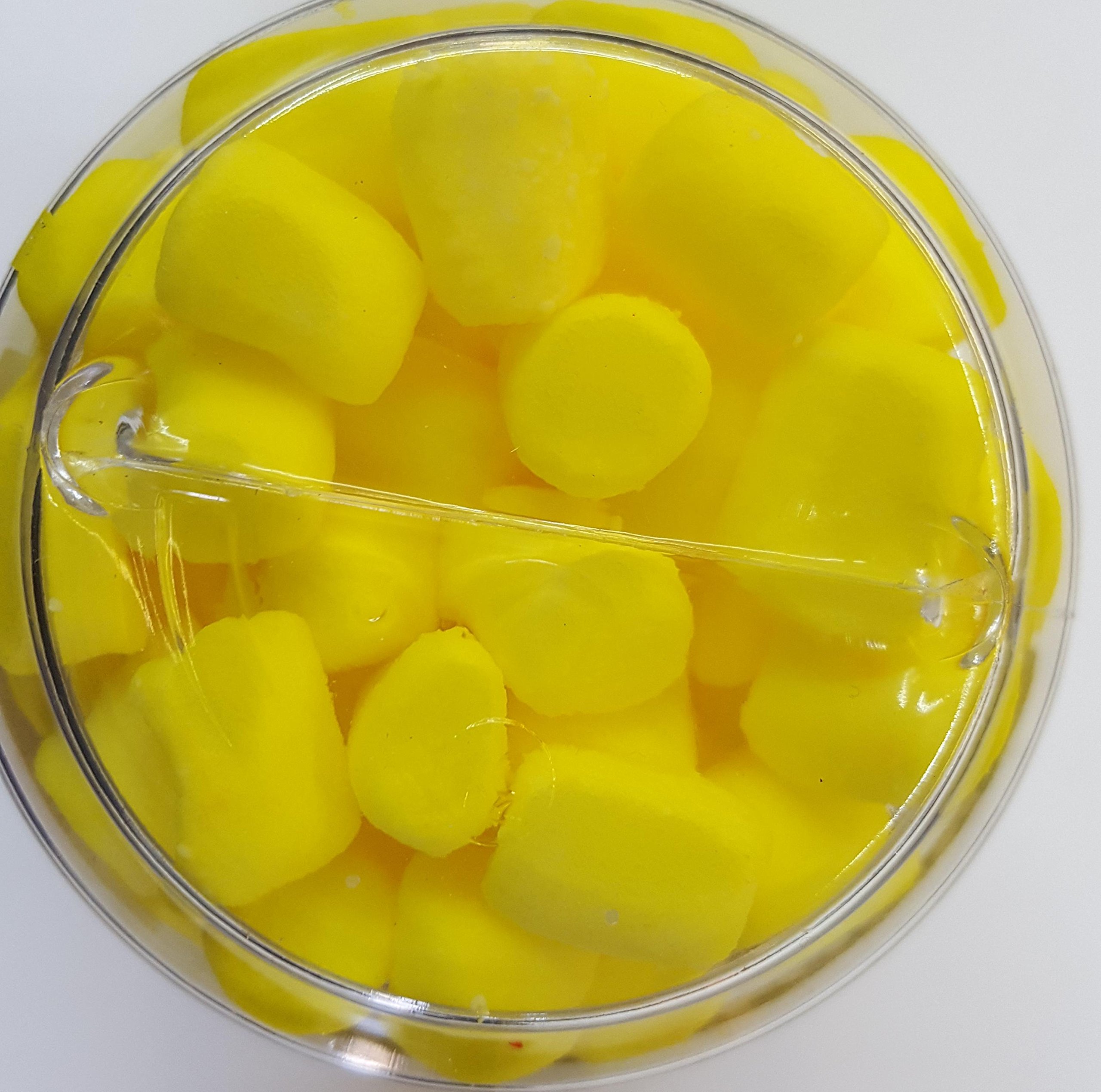 Atlas Mike's 30034 Yellow Cheese Marshmallows - Sweet & Fluffy Baking Treats for Hot Chocolate, Campfire S'mores & Dessert Decorations