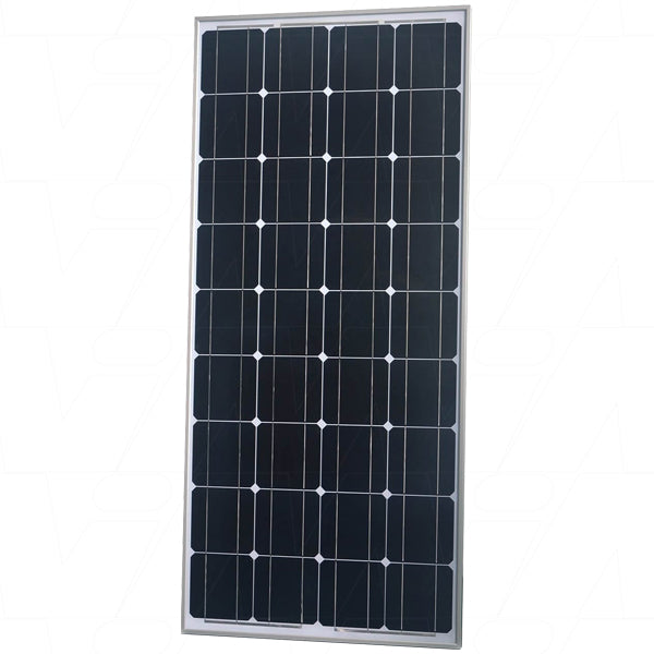 12V 100W Monocrystalline Solar Panel with Junction Box - 2 x 0.9m Cables with LH4 Connectors for RV, Boat, Off-Grid & Home Solar Power Systems