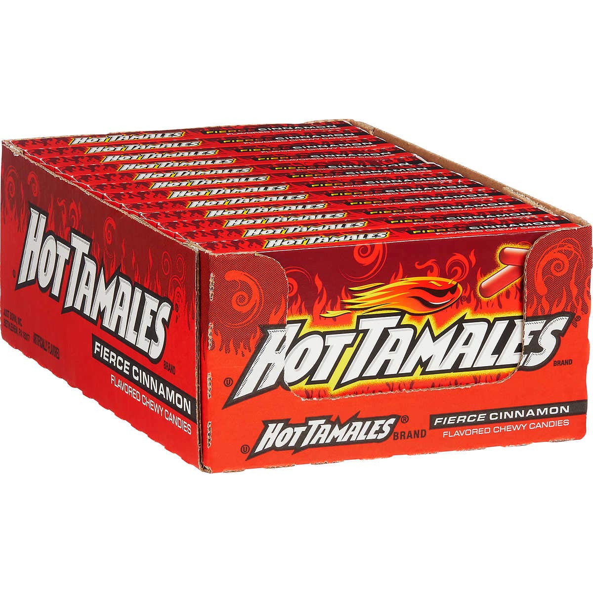 Hot Tamales Candy Bulk Pack - 5 oz (40 Count) | Spicy Cinnamon Flavored Chewy Candy for Parties, Movie Nights & Office Snacks