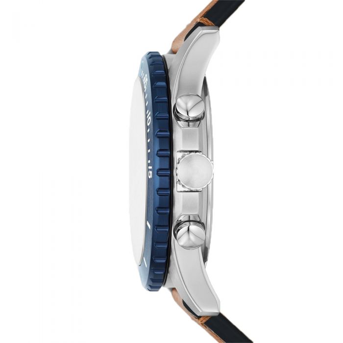 Fossil FS5914 FB 01 Men's Brown Leather Watch - Classic Casual & Business Timepiece for Everyday Wear