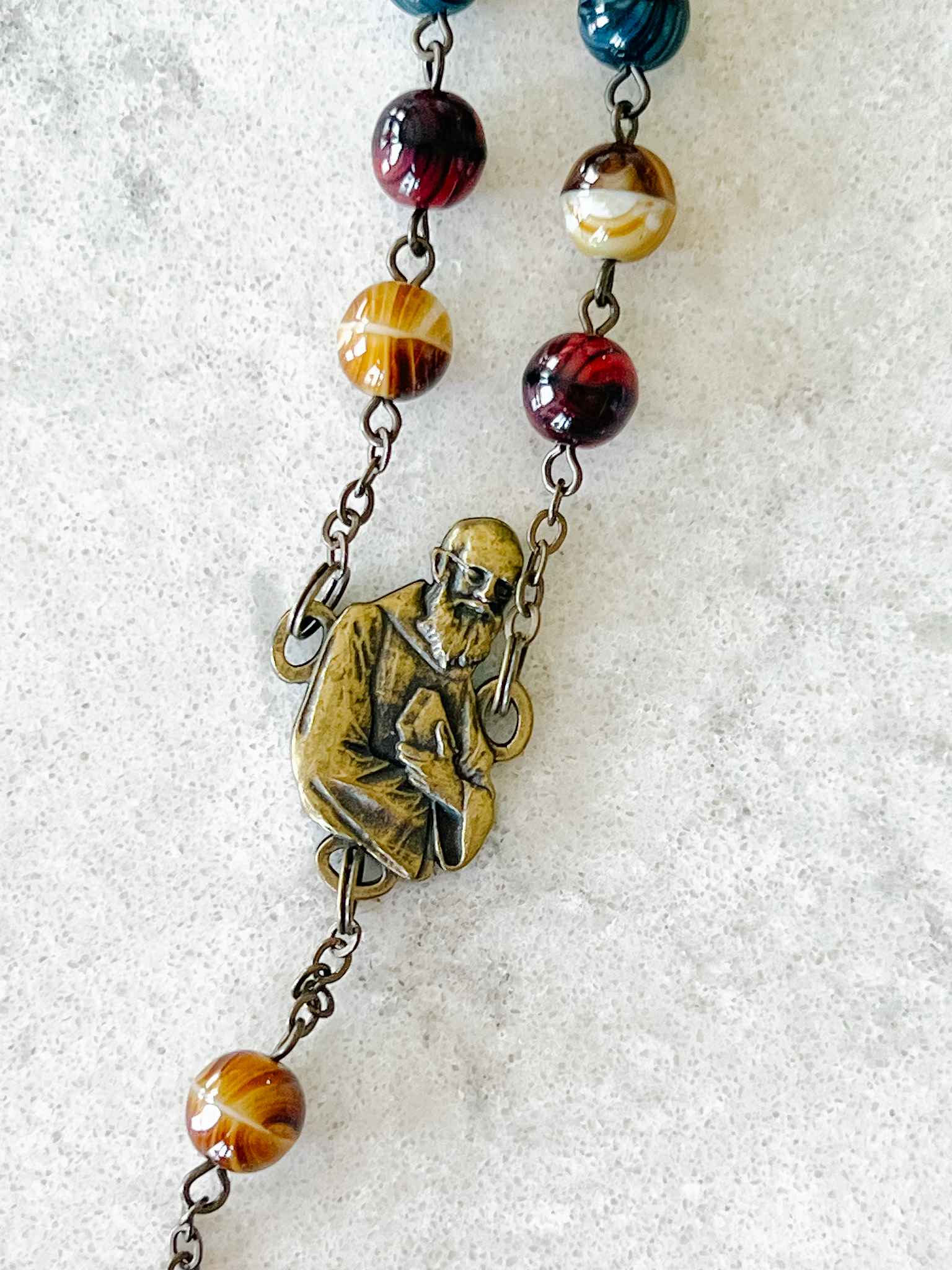 Blessed Solanus Casey Rosary - Catholic Prayer Beads for Devotion & Meditation | Perfect for Daily Prayer, Church Use & Spiritual Gifts