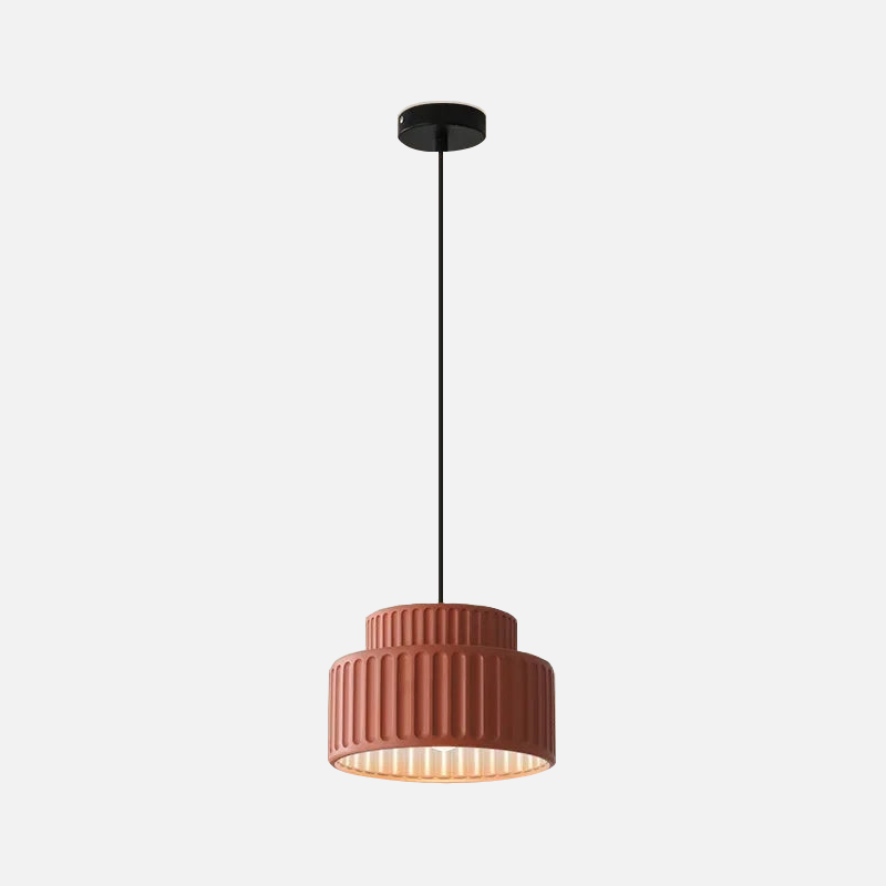 Batiste Rigged Texture LED Pendant Light - Modern Industrial Ceiling Lighting for Kitchen Island, Dining Room & Bedroom