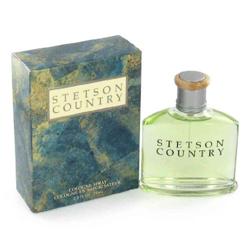 Stetson Country by Coty Men's Cologne Spray 2.5 Oz - Fresh Woody Scent for Everyday Wear & Special Occasions