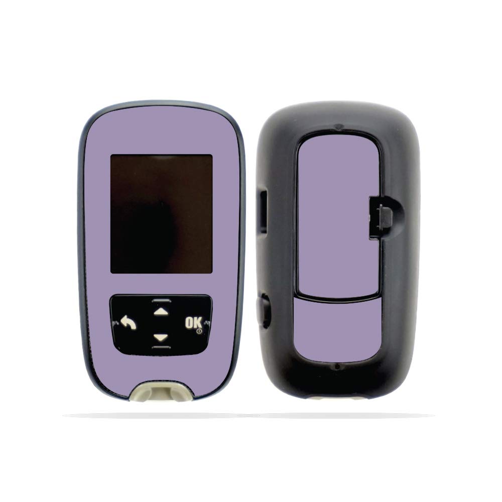 Accu-Chek Guide Skin Wrap - Solid Lavender Vinyl Decal Cover | Protective & Durable USA-Made Design | Easy to Apply & Remove | Perfect for Diabetes Testing Kit Customization & Style Protection