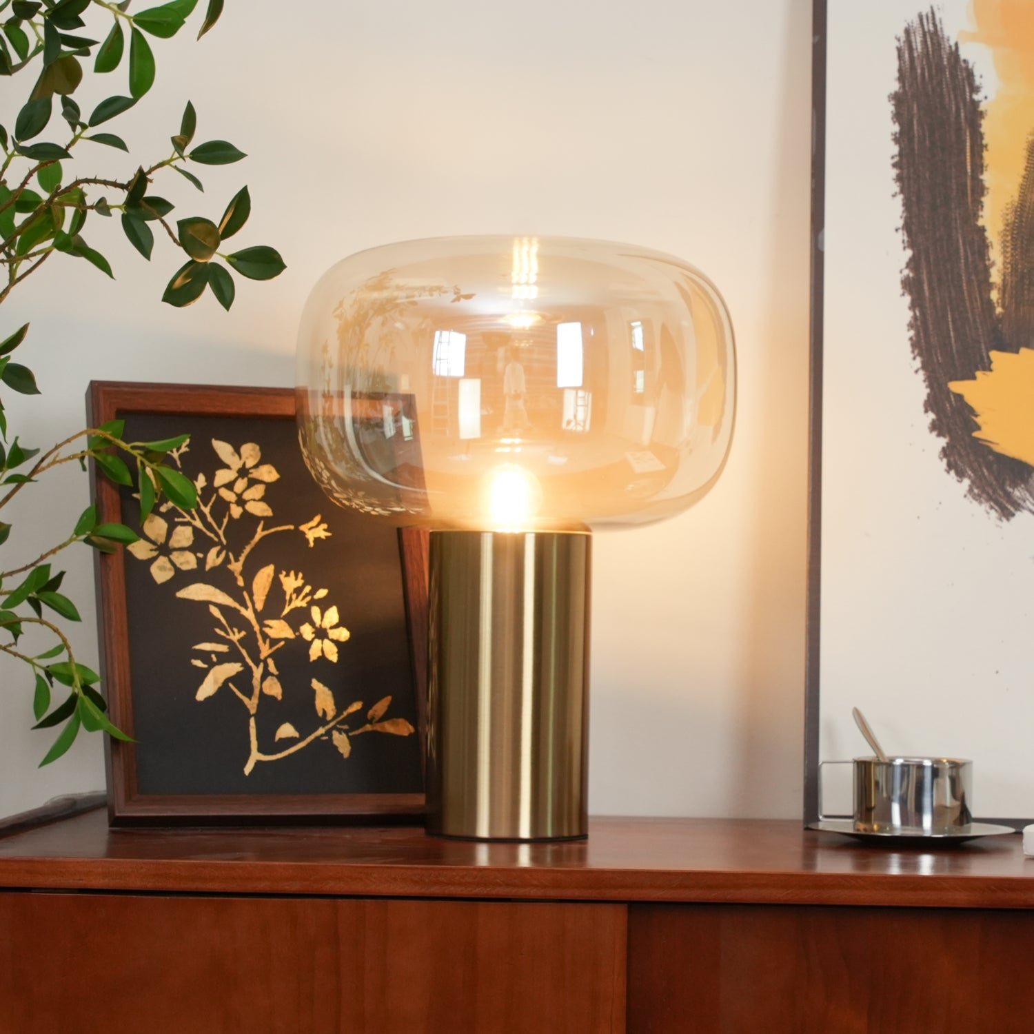 Modern Noak Table Lamp - Adjustable LED Desk Light with USB Port, Touch Control & 3 Color Modes - Perfect for Home Office, Bedroom Nightstand & Reading Nook