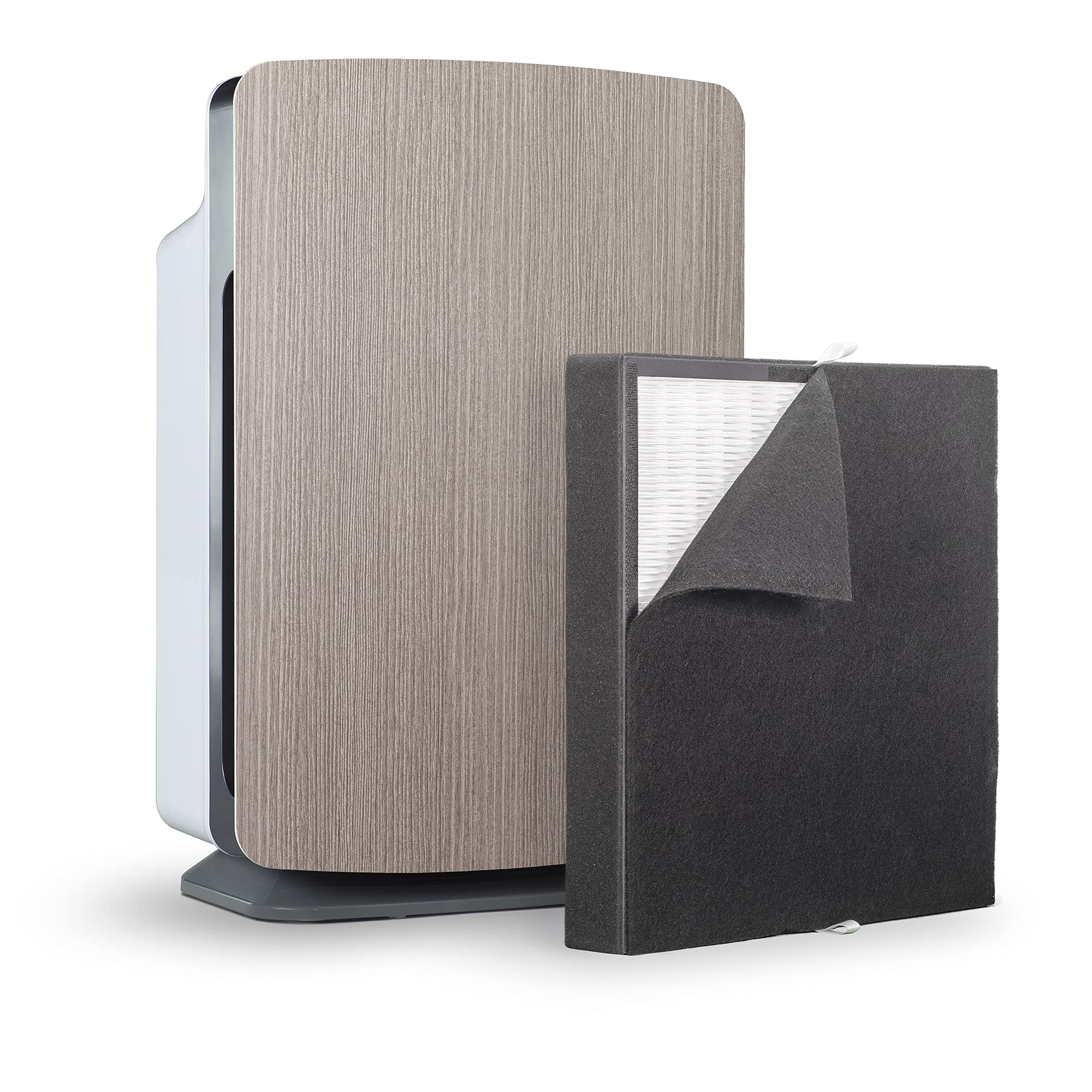 Alen BreatheSmart Classic Large Room Air Purifier with H13 True HEPA Filter - Covers 1100 Sqft, 99.99% Removal of Allergens, Dust, Smoke & VOCs - Medical Grade Air Filtration System in Weathered Gray - Ideal for Home, Office and Allergy Relief