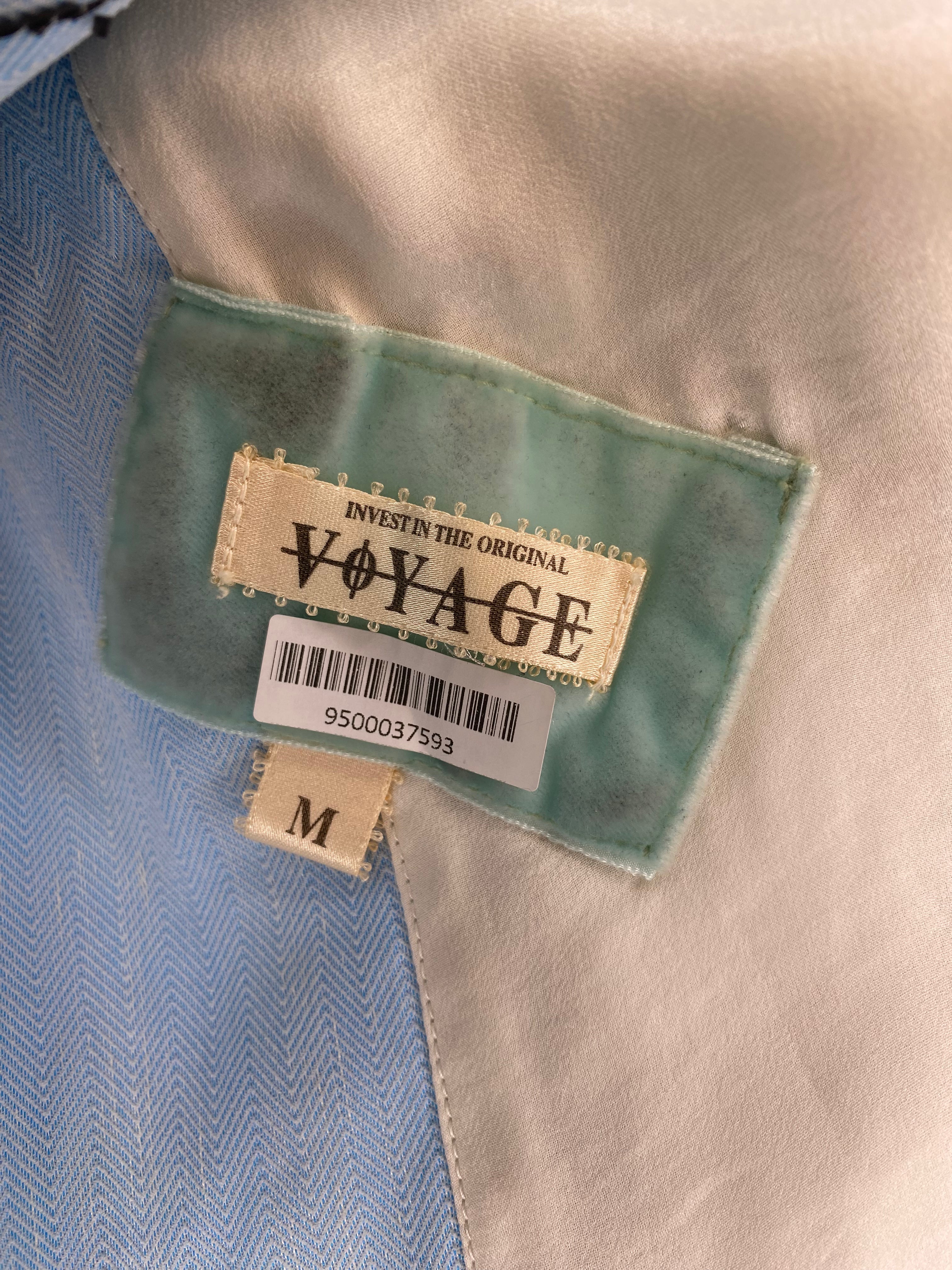Pale Blue Cotton Coat for Women - Lightweight & Comfortable Outerwear - Perfect for Spring & Fall Fashion