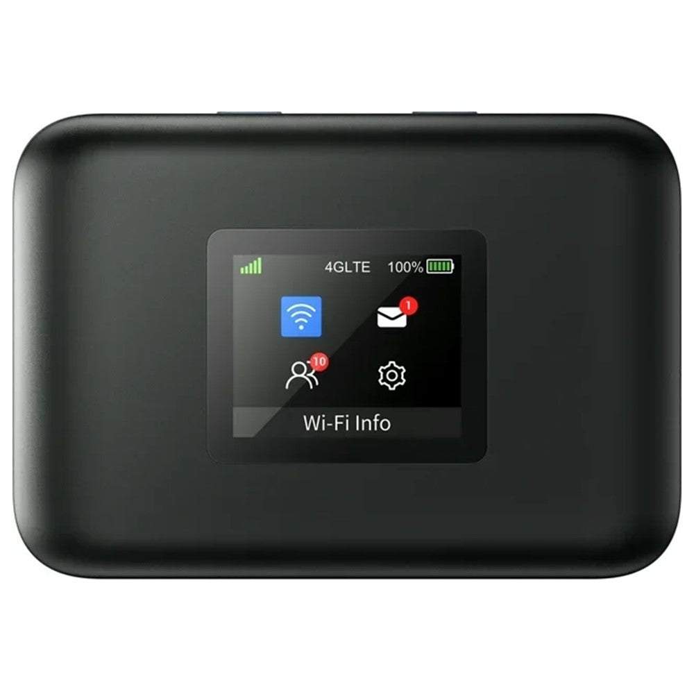 Renewed AT&T Turbo Hotspot 3 Mobile WiFi Router - AT&T Locked (Like New, Black) | Portable Internet for Travel, Remote Work & Emergency Connectivity