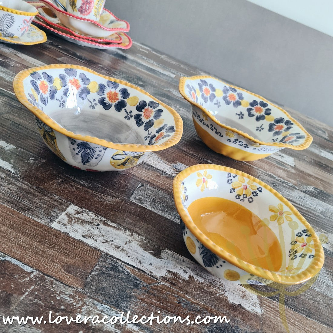 Afrocentric Yellow Dinnerware & Serveware Set - Modern African-Inspired Plates, Bowls & Serving Dishes for Stylish Dining & Entertaining