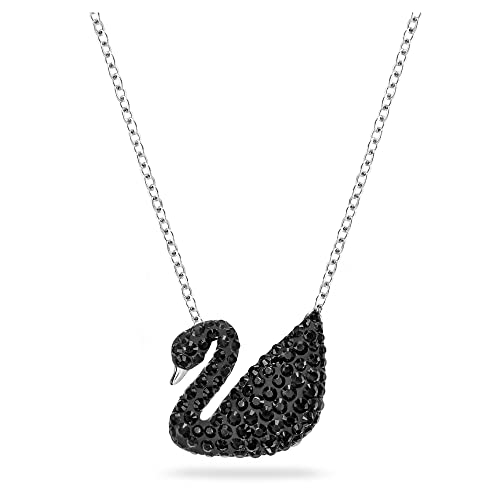 Swarovski Iconic Swan Crystal Pendant Necklace for Women - 5347329 | Elegant Gift for Anniversary, Birthday & Special Occasions