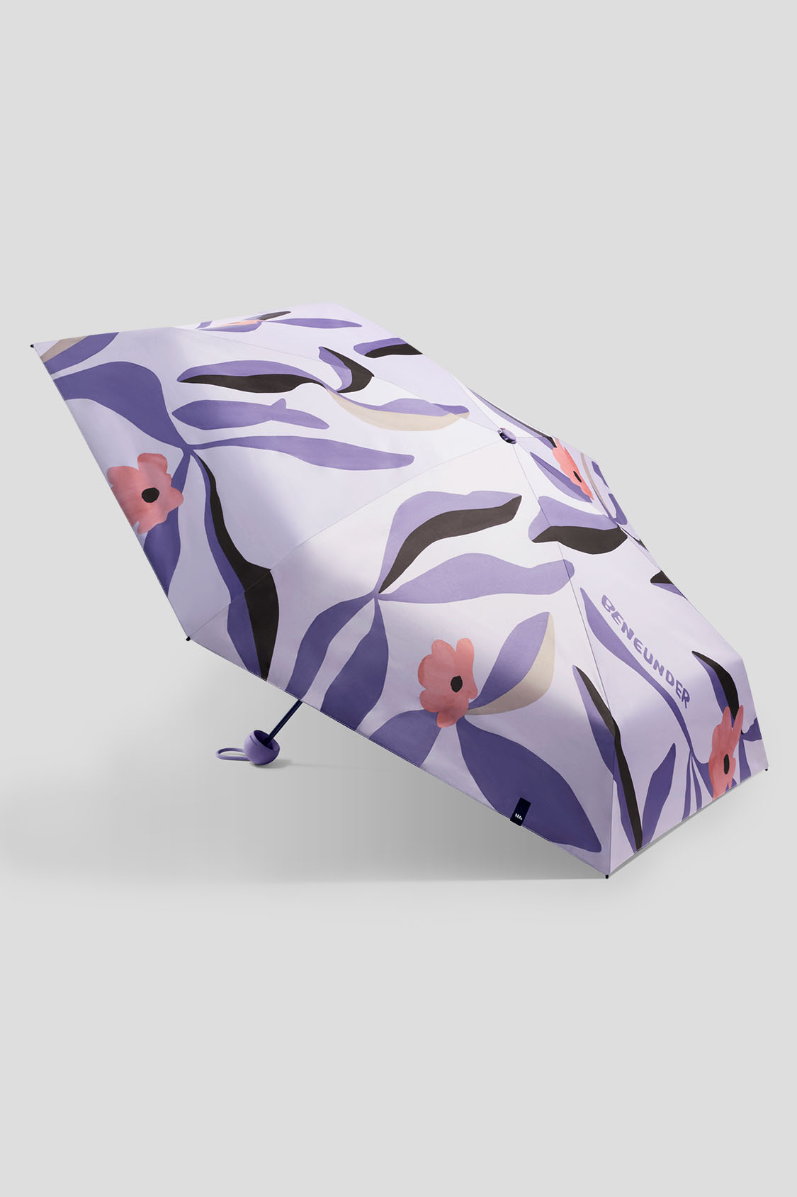 5 Fold Sun Umbrella with UPF50+ UV Protection - Portable & Adjustable for Beach, Pool, Patio, and Outdoor Activities