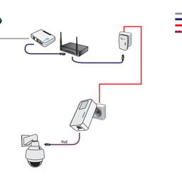 High-Speed 1000Mbps Powerline Ethernet Adapter with PoE - Perfect for Home Office, Gaming & Streaming