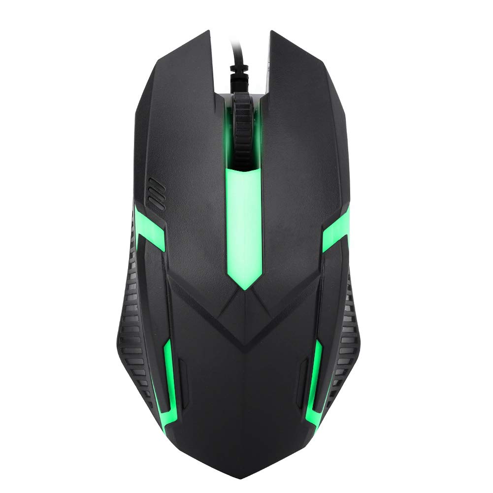 Wired Backlit Gaming Mouse - 16DPI Adjustable, Anti-Fall Durable Design, Lightweight & Ergonomic for PC, Laptop, Office & Esports | Perfect for FPS, MOBA Games & Long Work Sessions